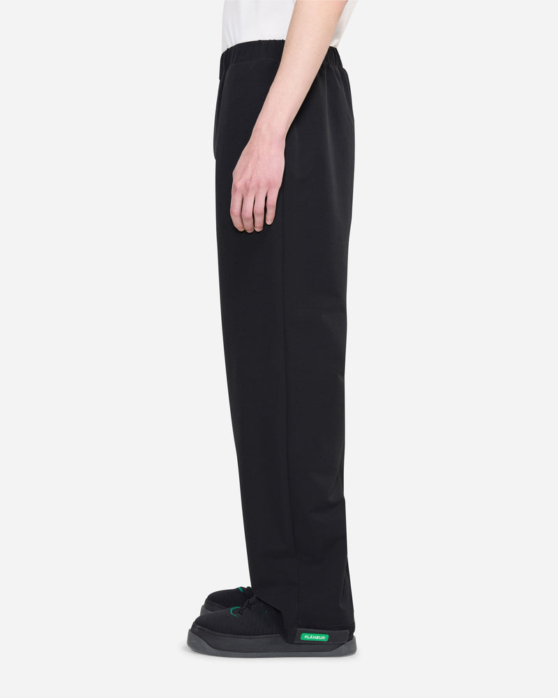 Badge Formal Tech Pants | Black