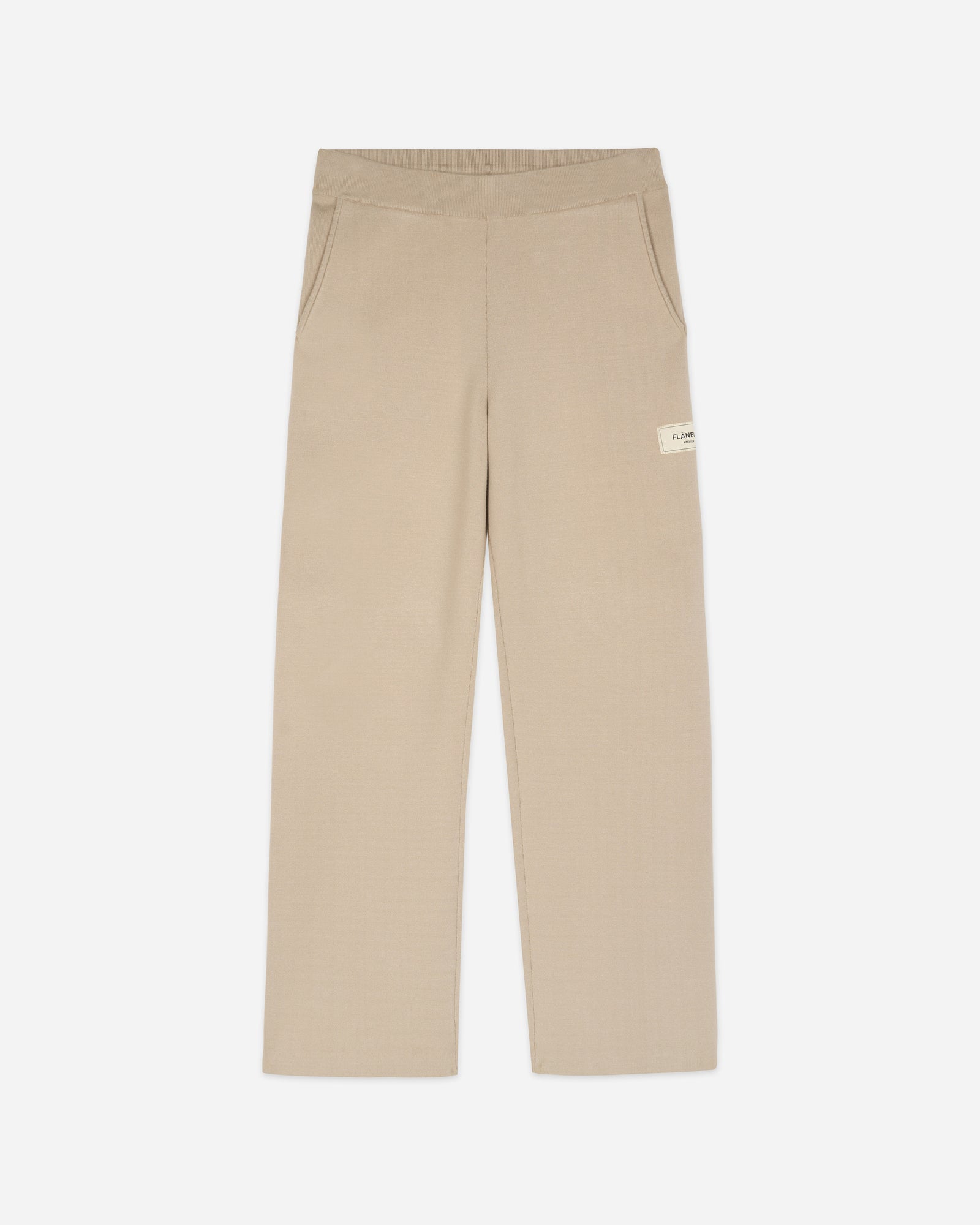 Atelier Knit Trousers | Beige