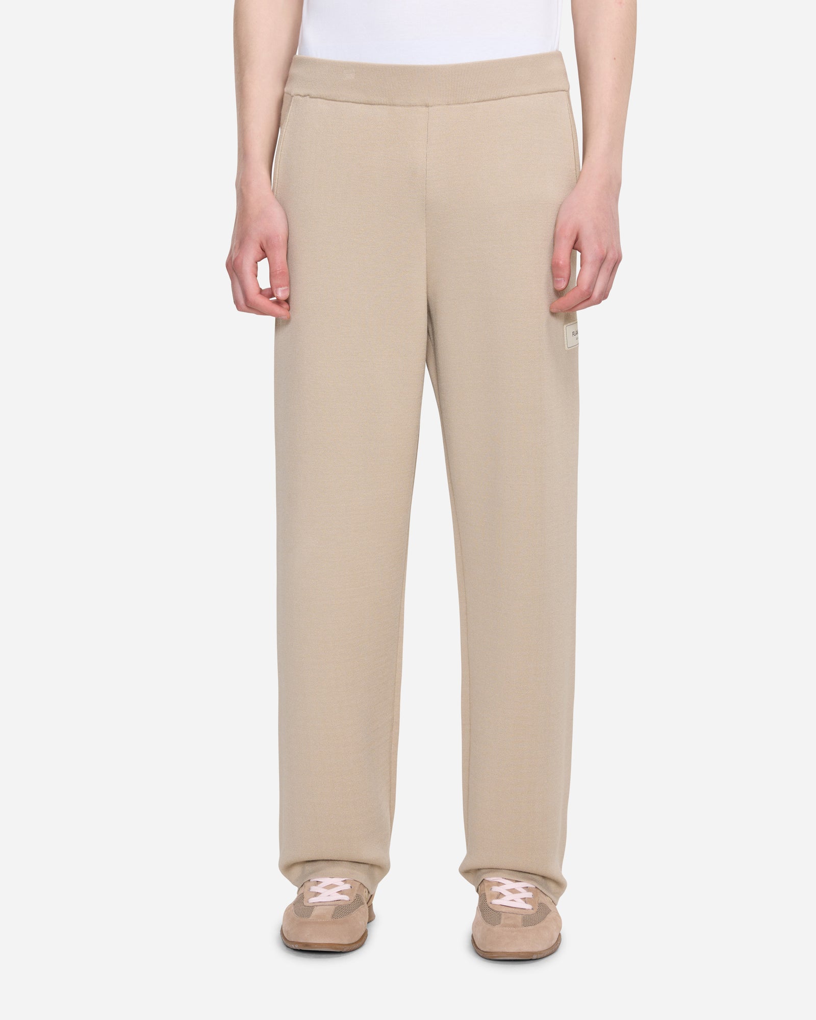 Atelier Knit Trousers | Beige