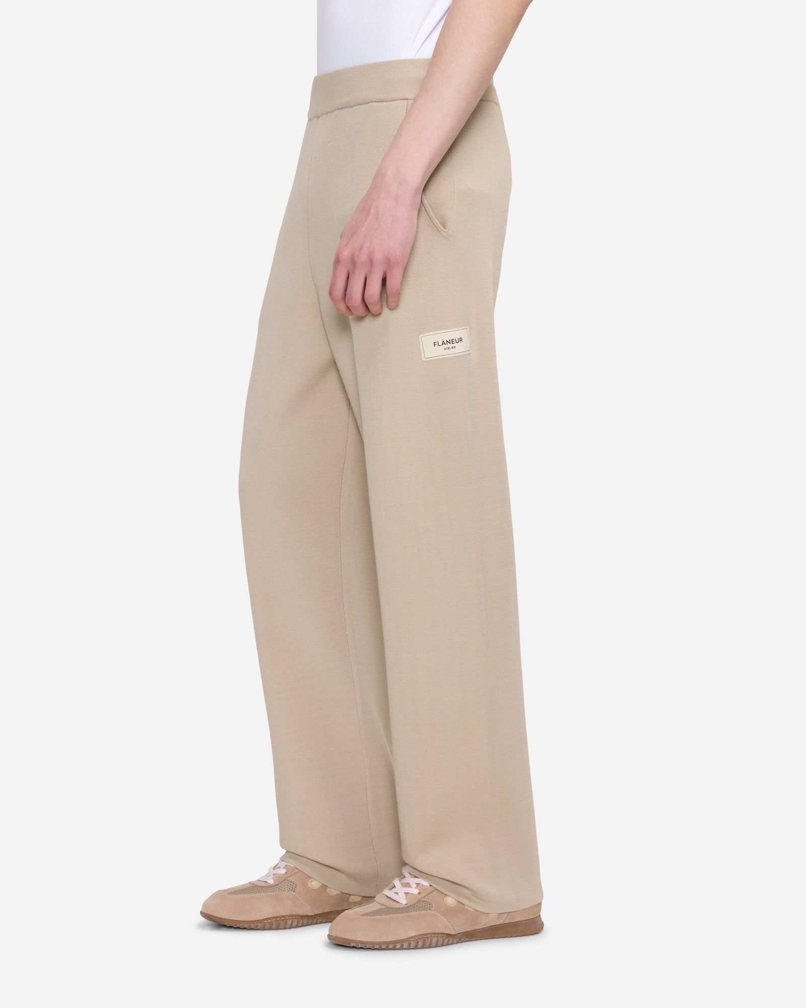Atelier Knit Trousers | Beige