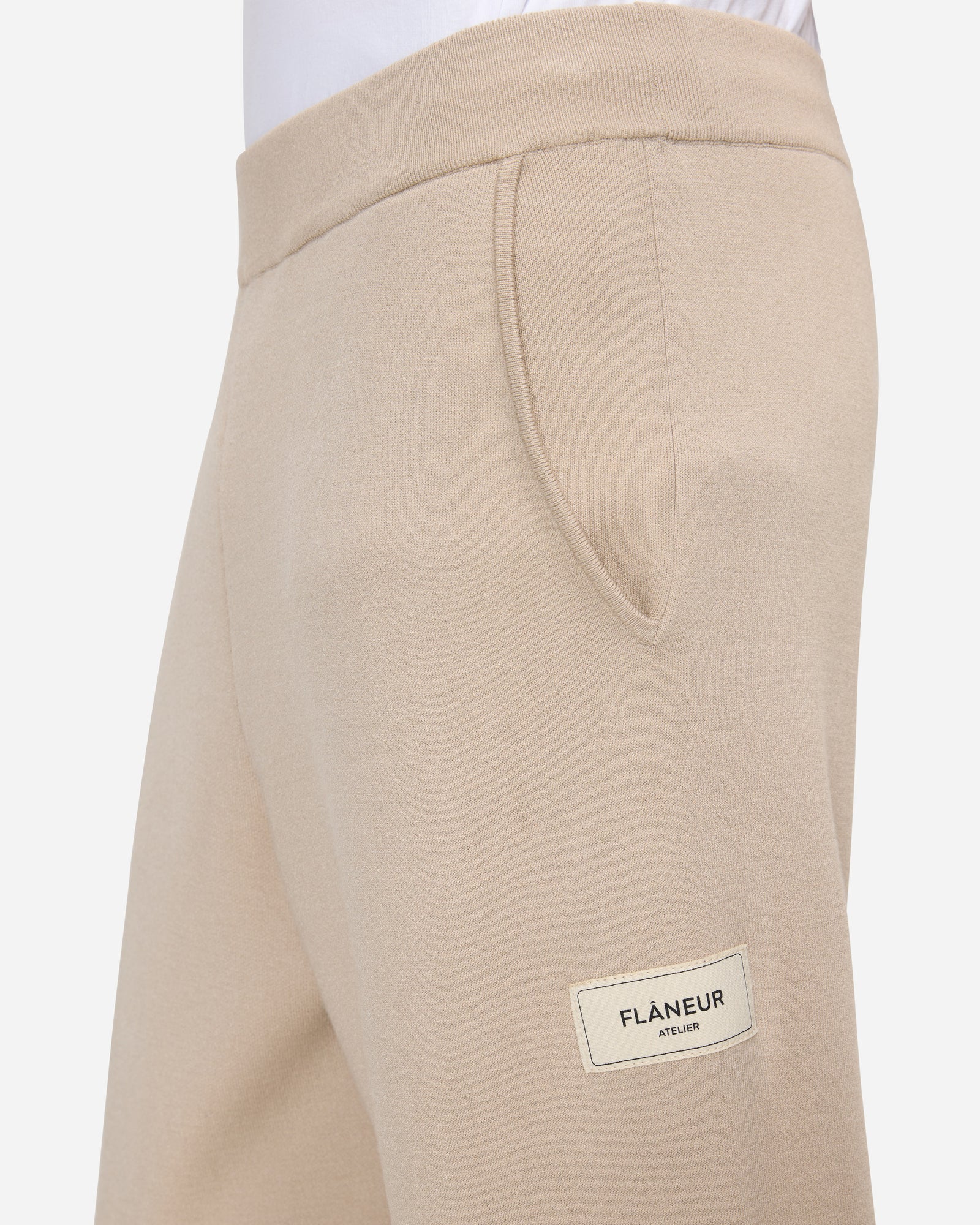 Atelier Knit Trousers | Beige