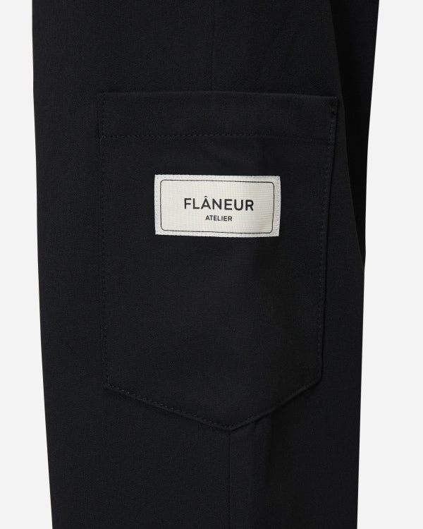 Atelier Taillierte Hose | Schwarz
