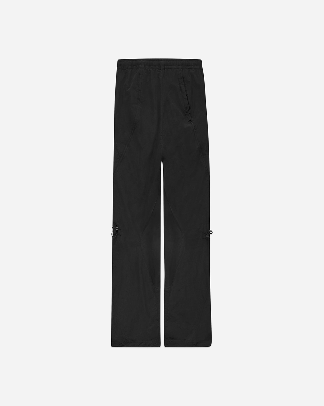 Turtle Nylon Trousers | Zwart