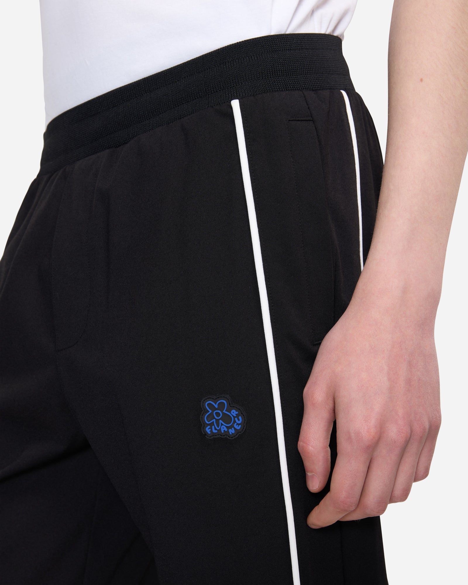 Blossom Track Pants | Schwarz