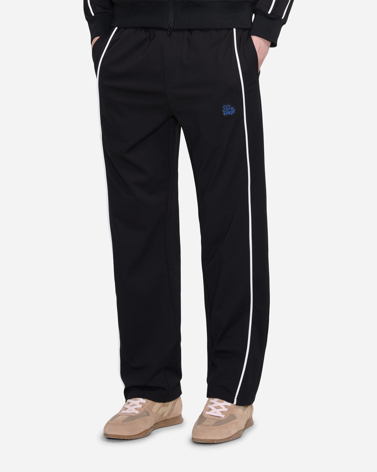 Blossom Track Pants | Black