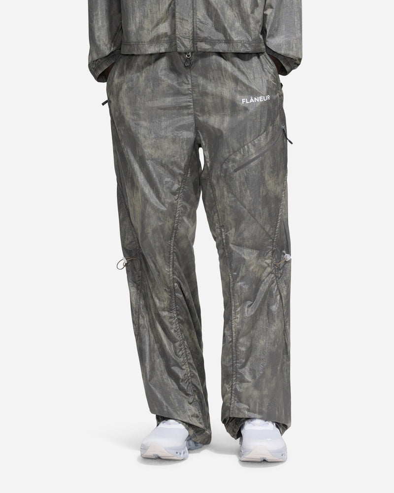 Turtle Nylon Trousers | Stone