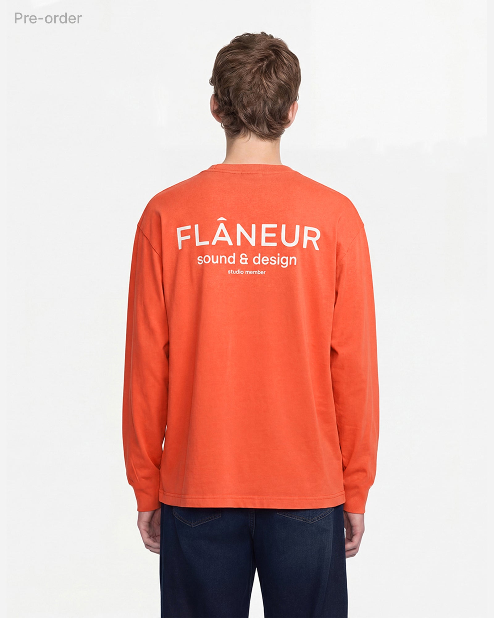 Sound & Design Long Sleeve | Royal Orange