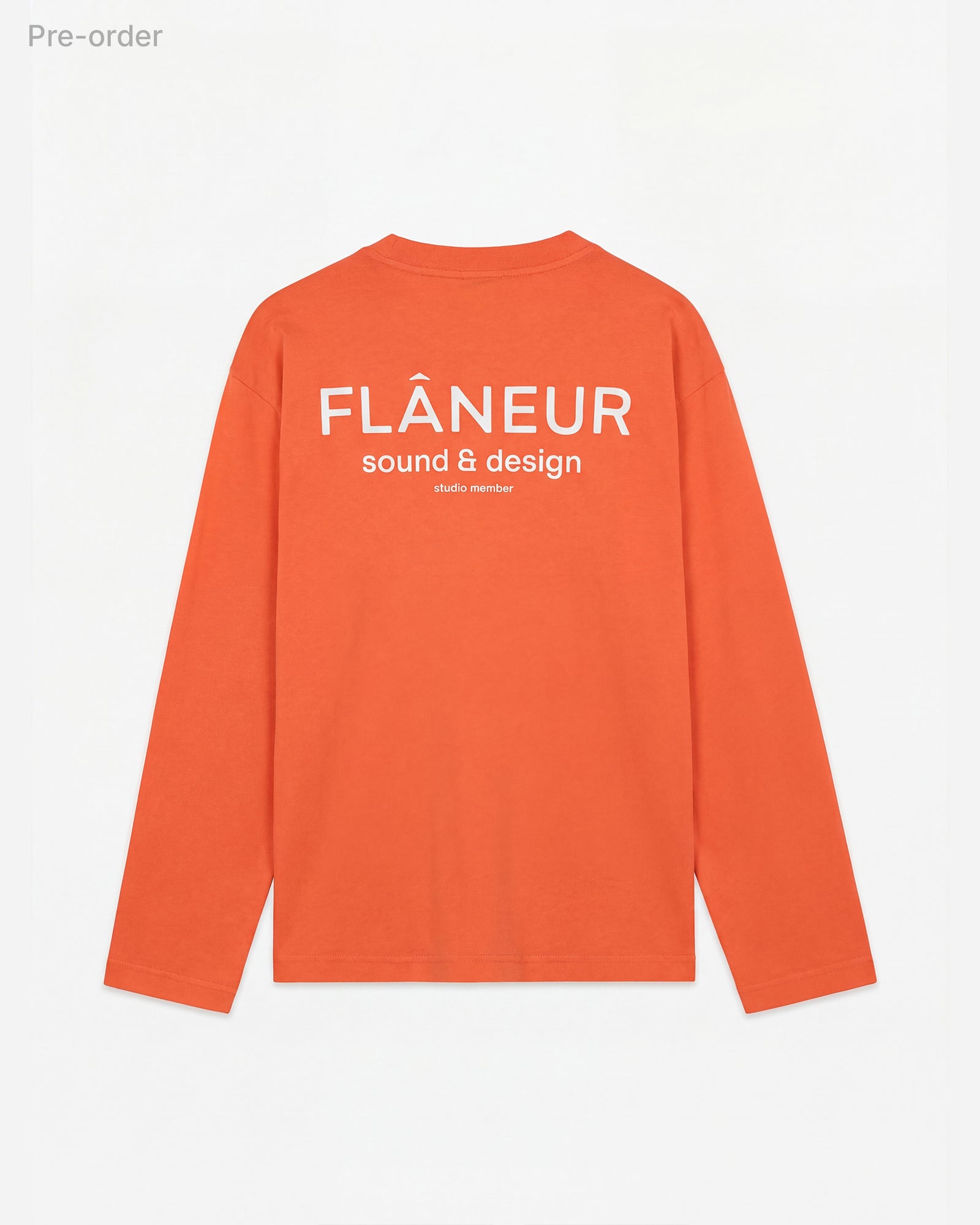 Sound & Design Long Sleeve | Royal Orange