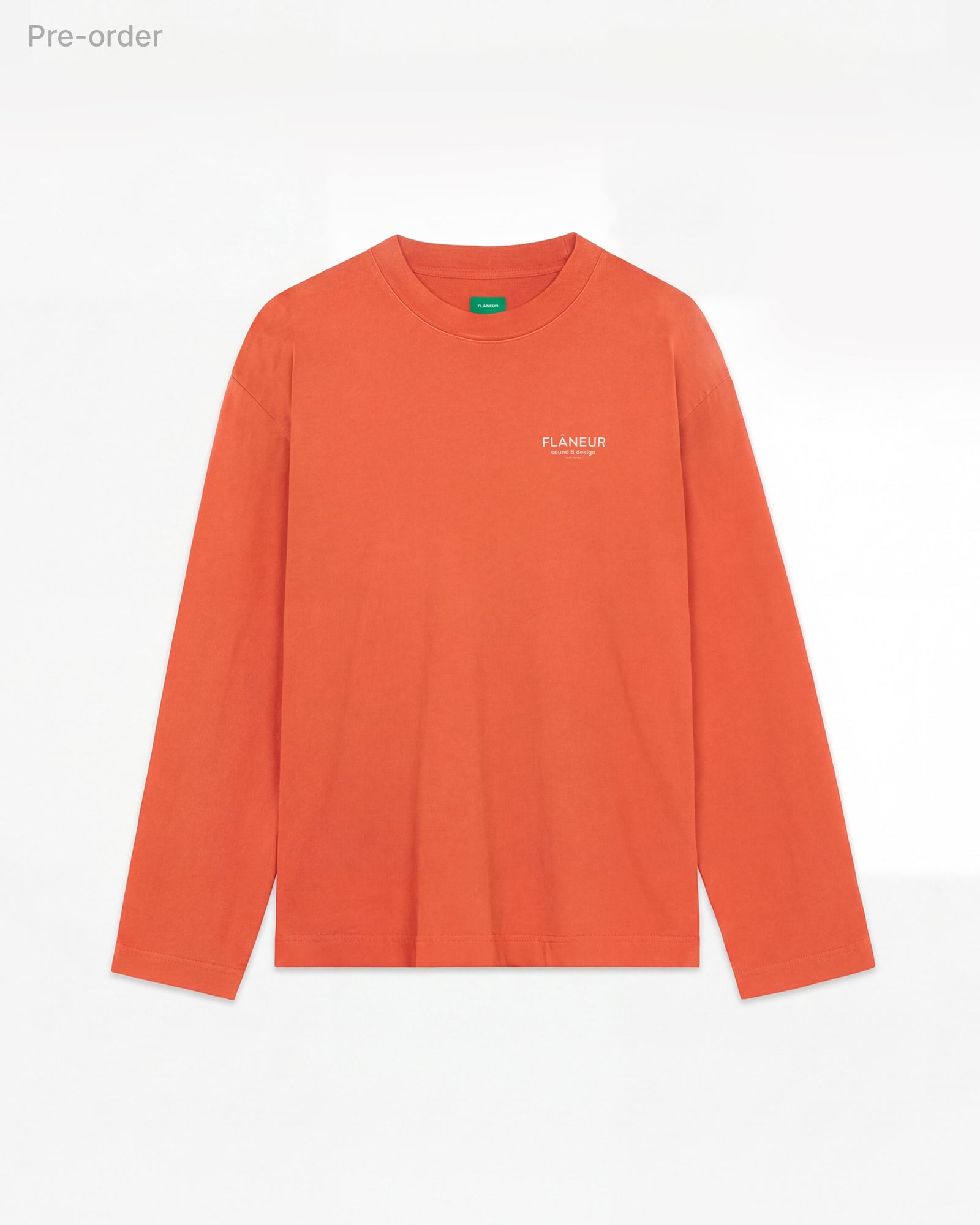 Sound & Design Long Sleeve | Royal Orange