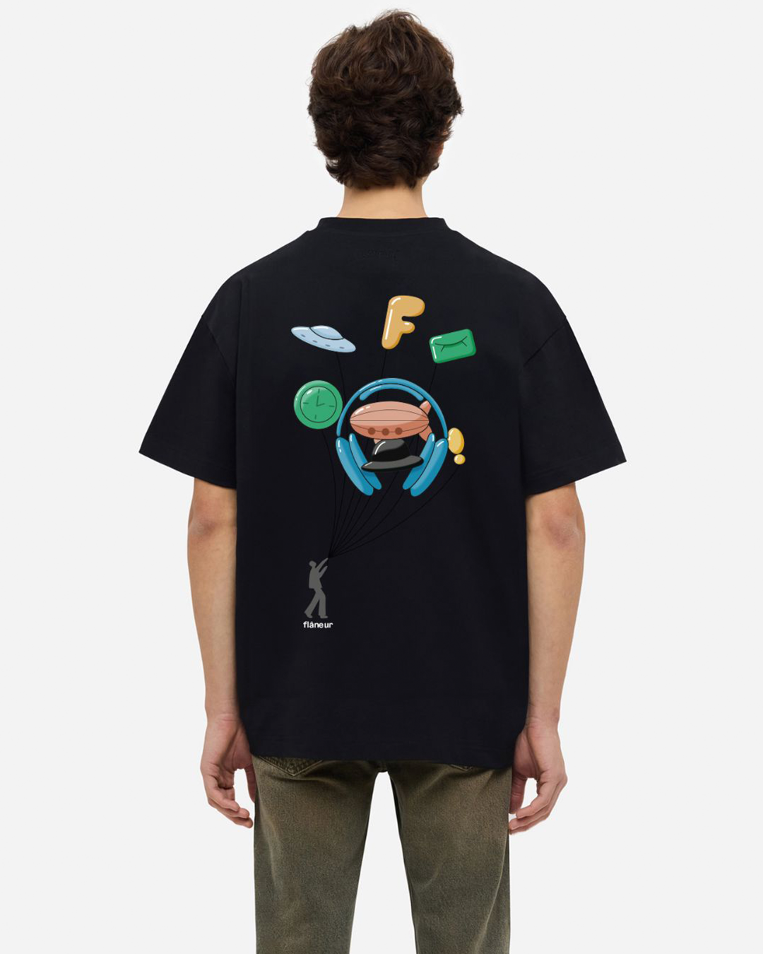Inflatables T-Shirt | Zwart