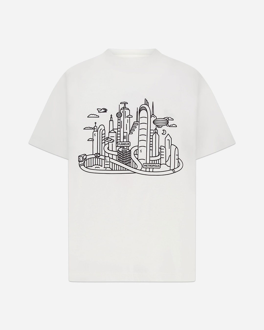 Metropolis T-Shirt | Wit