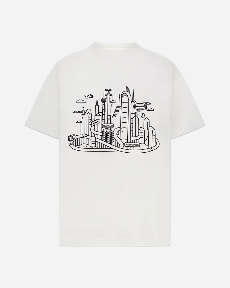 Metropolis T-Shirt | Wit