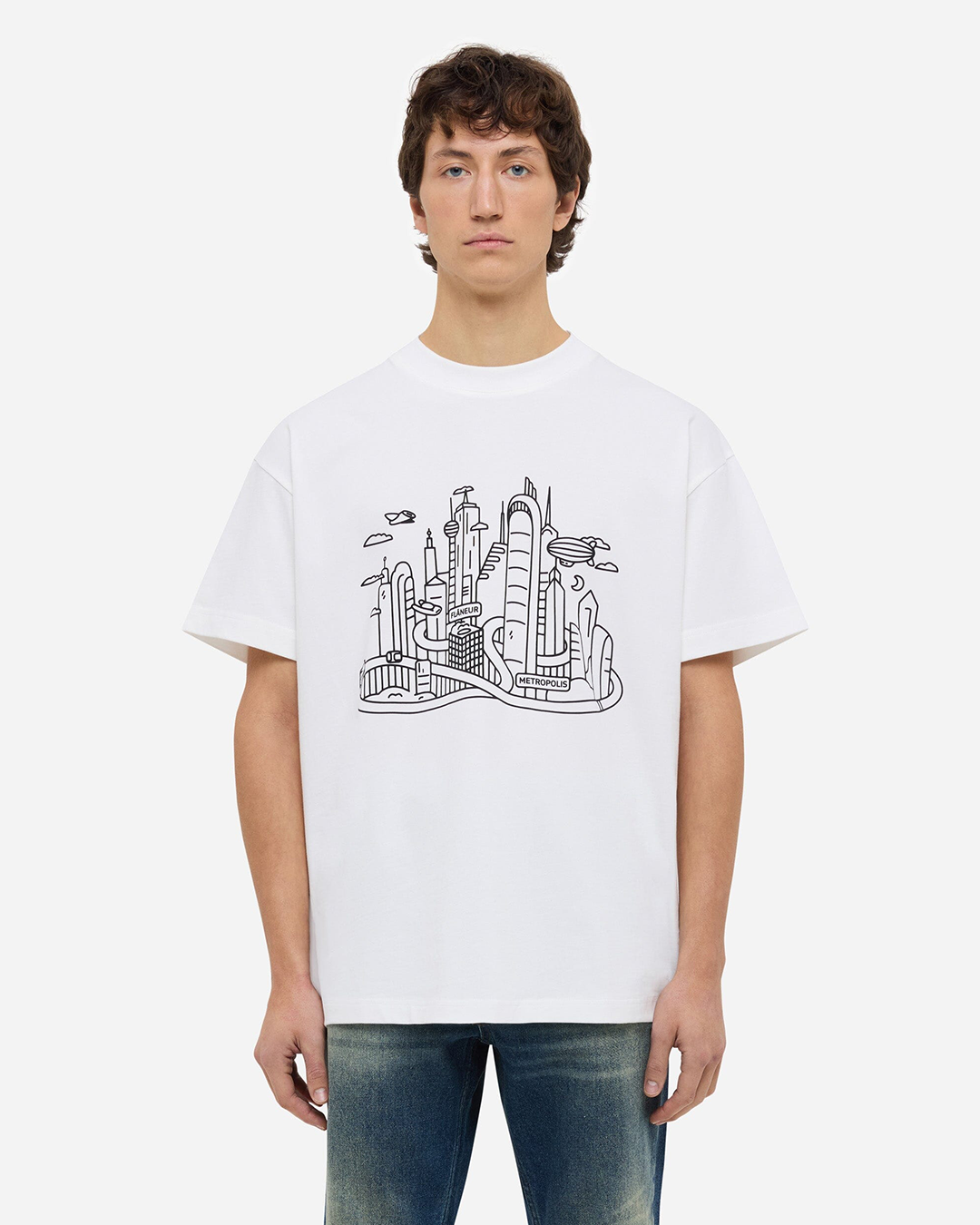 Metropolis T-Shirt | Wit