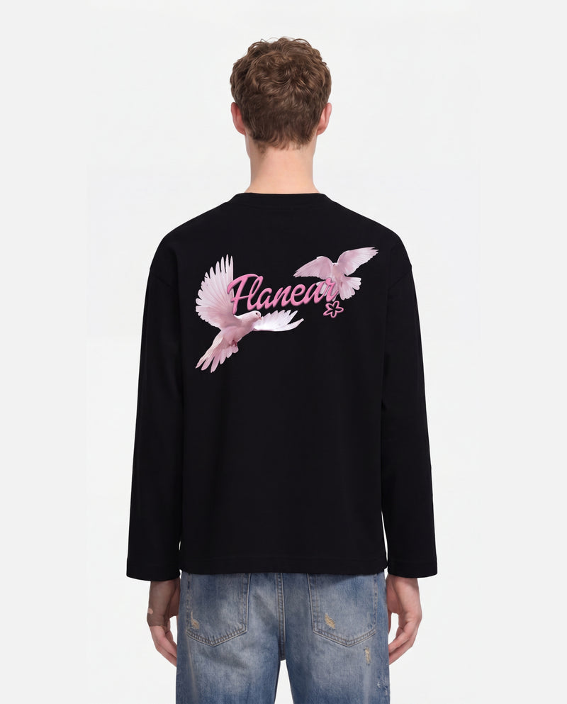 FH Doves Long Sleeve | Black