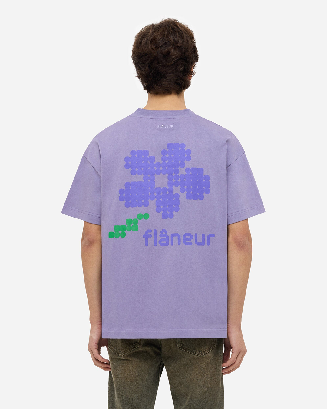 Pixel Flower T-Shirt | Purple