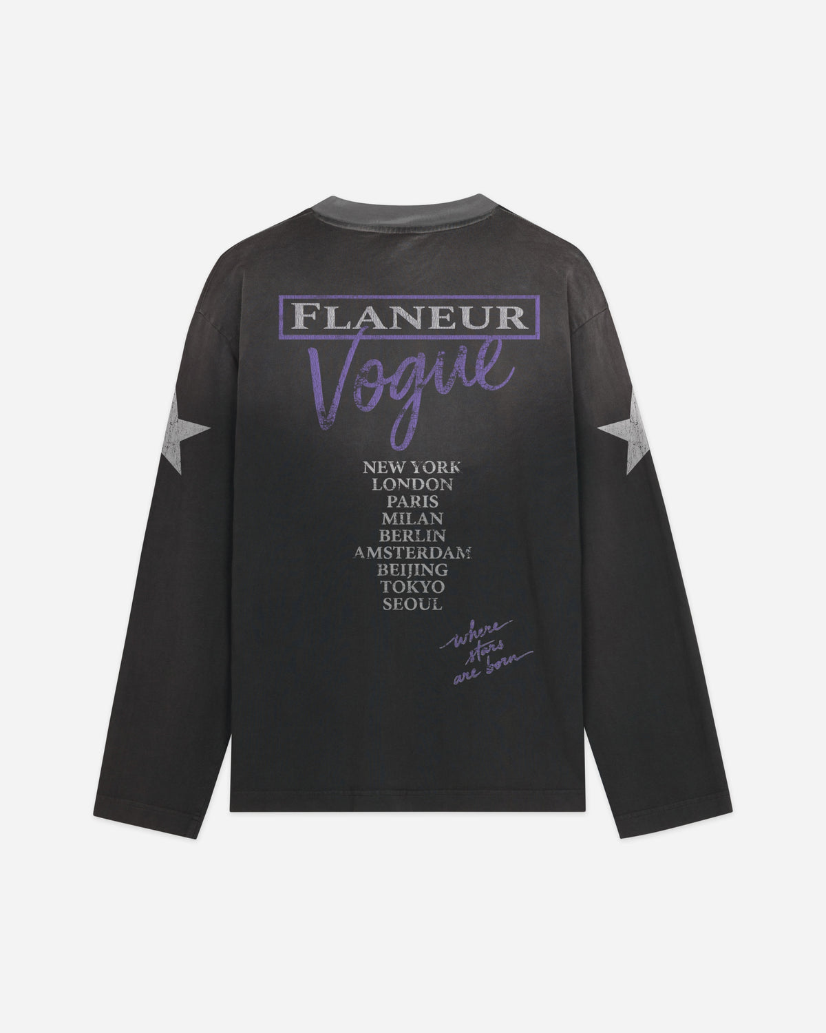 Vogue Long Sleeve | Washed Black
