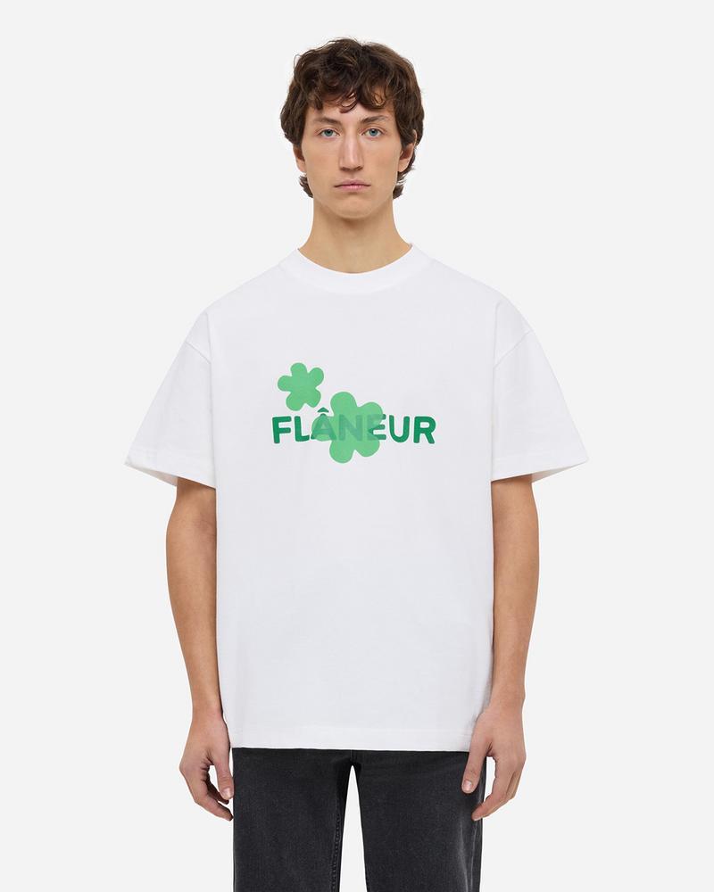 Organic Flower T-Shirt | White