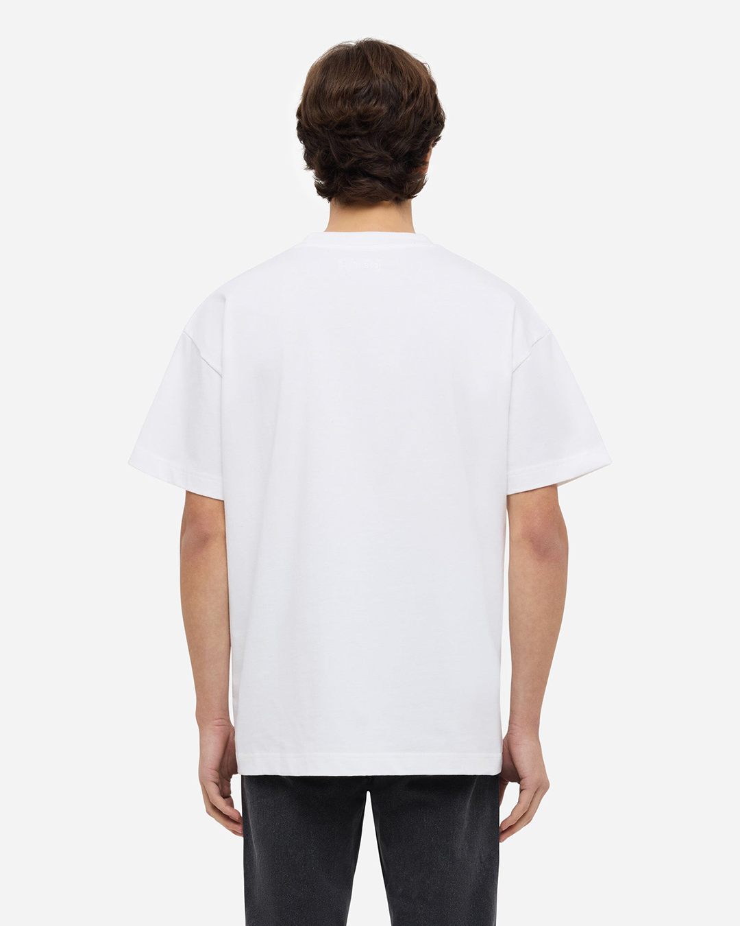 Bio-Blumen-T-Shirt | Weiß