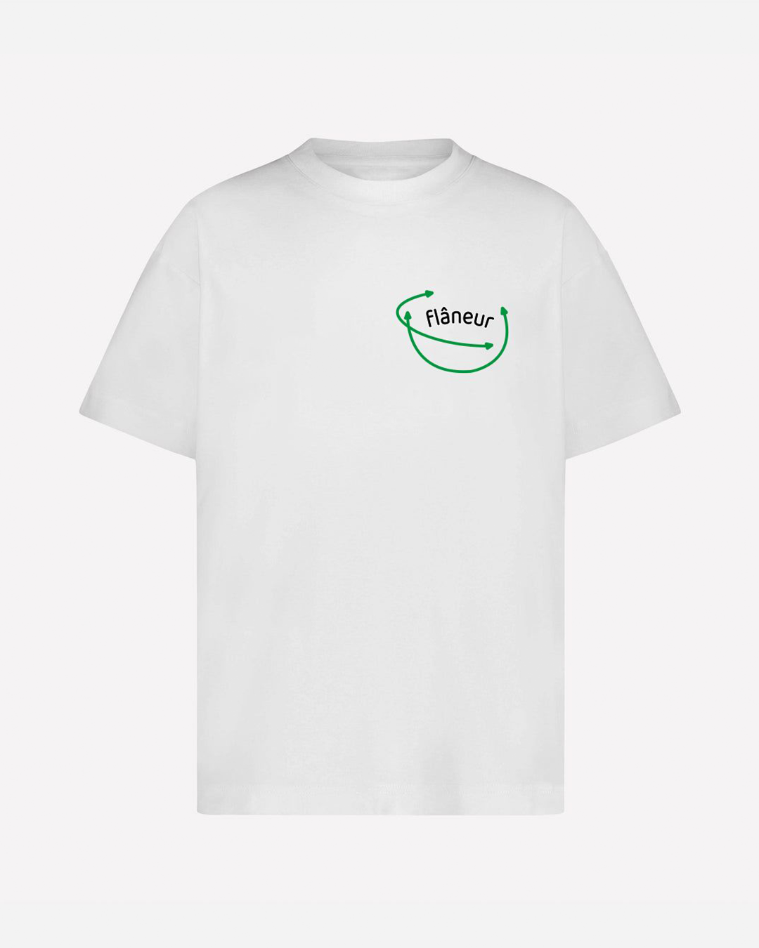 Vision Grafik-T-Shirt | Weiß
