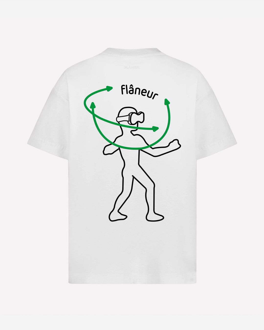 Vision Grafik-T-Shirt | Weiß