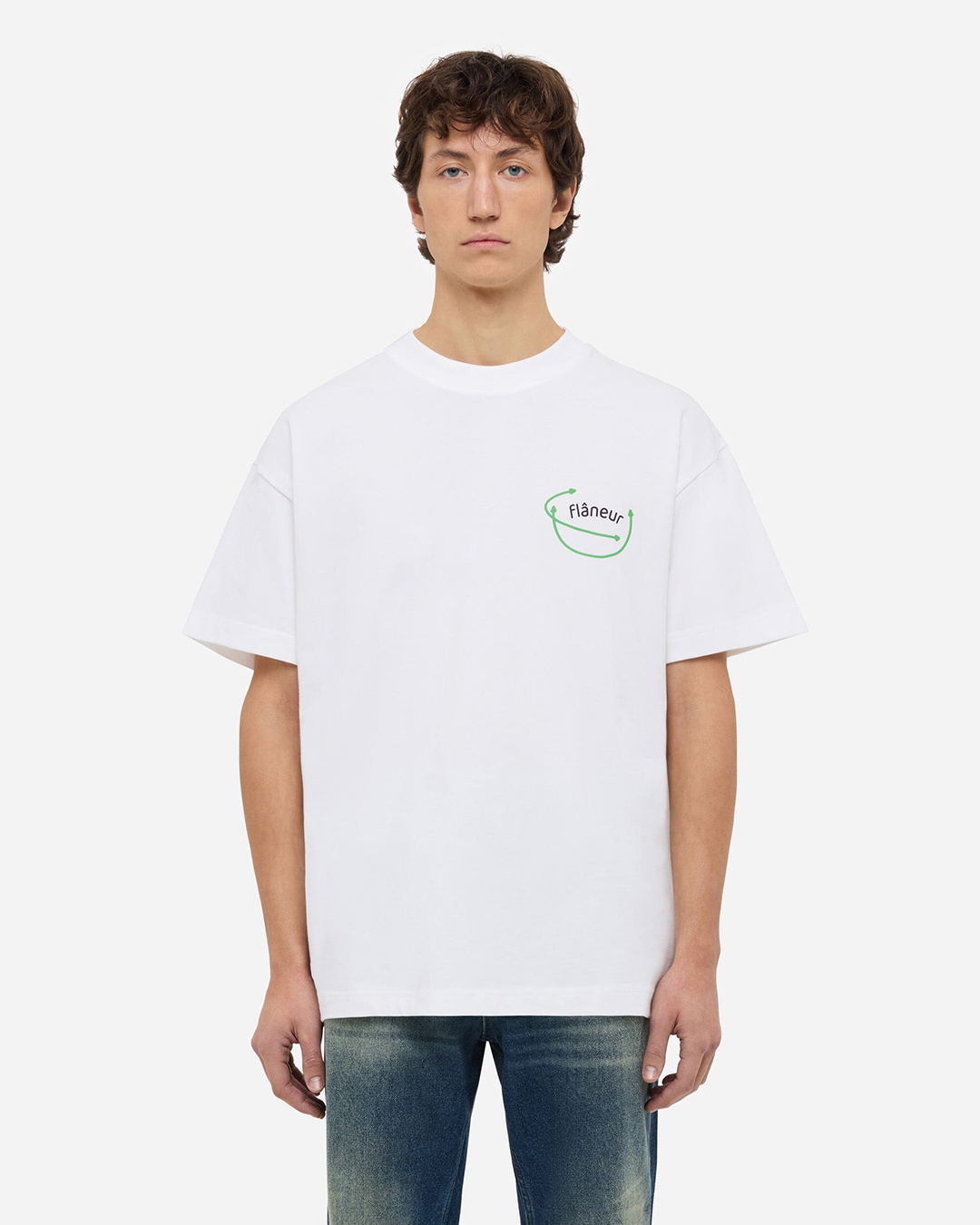 Vision Grafik-T-Shirt | Weiß