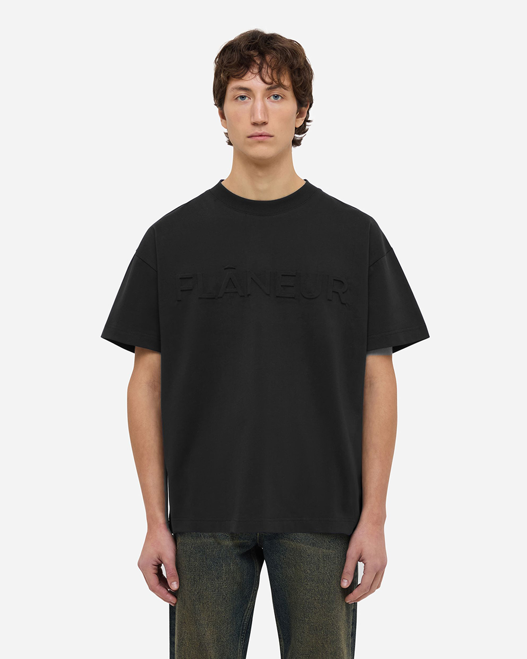 Embossed T-Shirt | Black