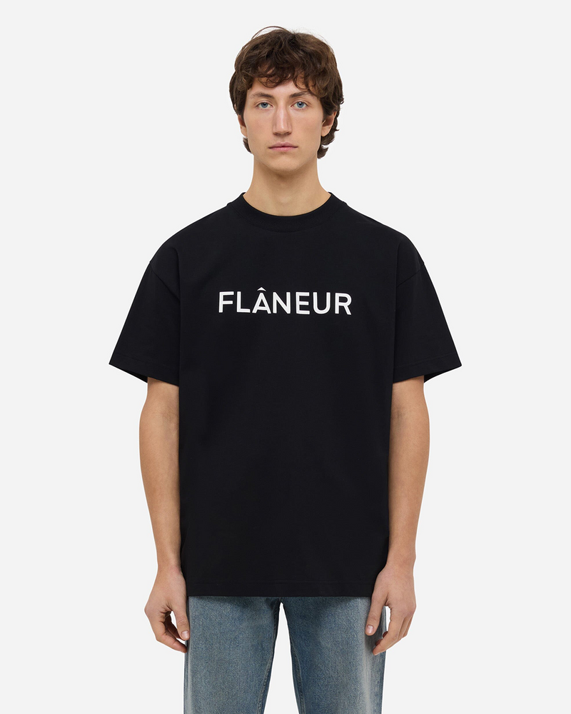 Printed Logo T-Shirt | Black