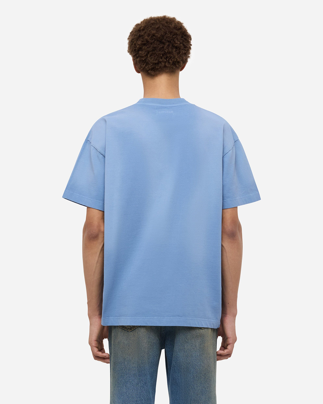 T-Shirt mit Logodruck | Blau