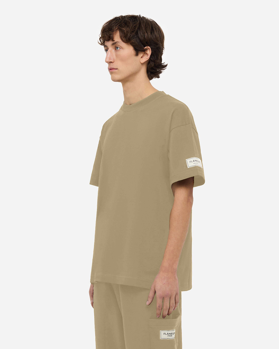 Atelier T-Shirt | Hellbraun