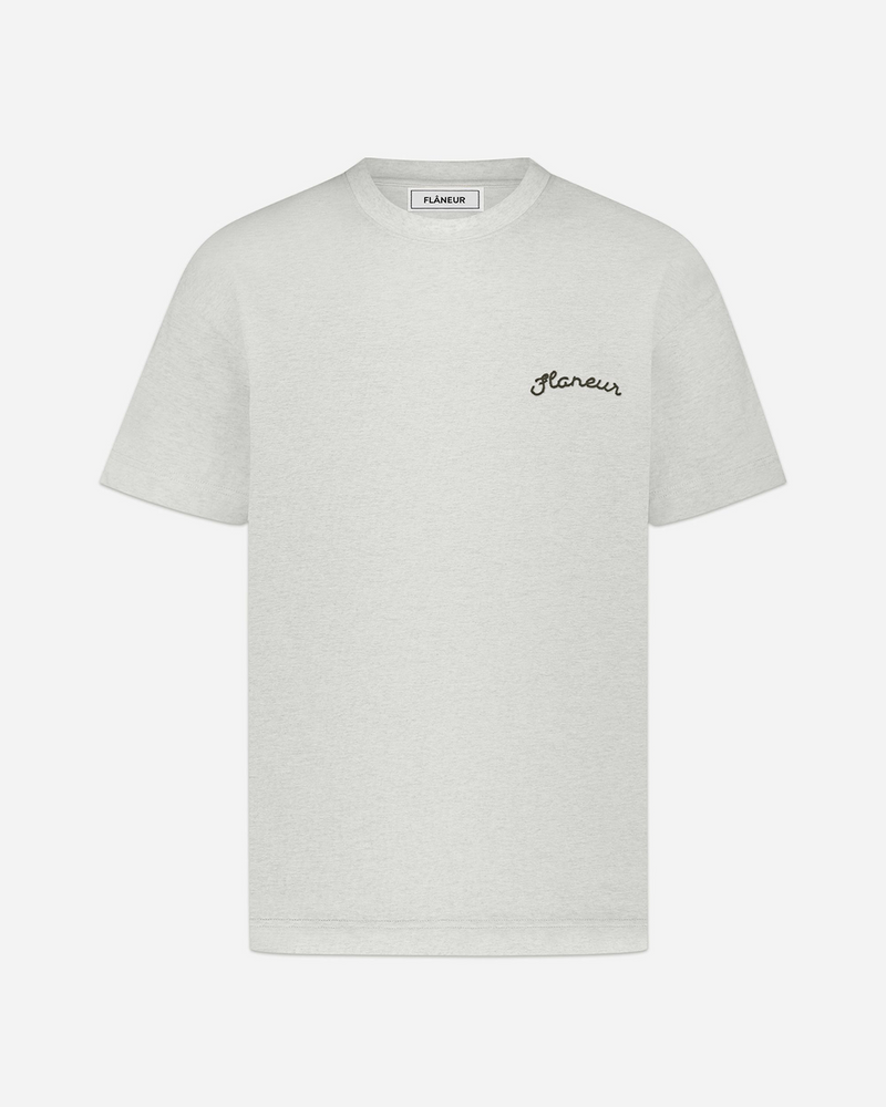 Signature T-Shirt | Heather Cool Grey