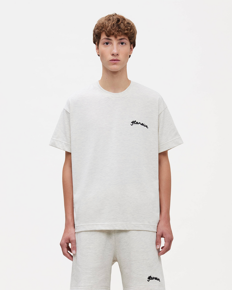 Signature T-Shirt | Heather Cool Grey