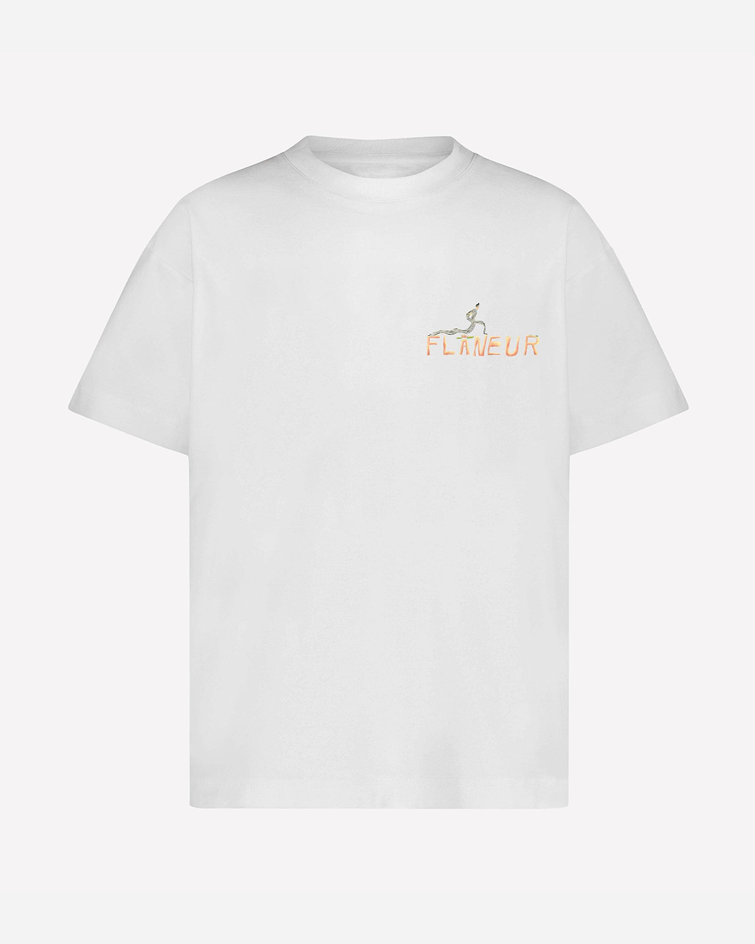 Zeitablauf-T-Shirt | Weiß
