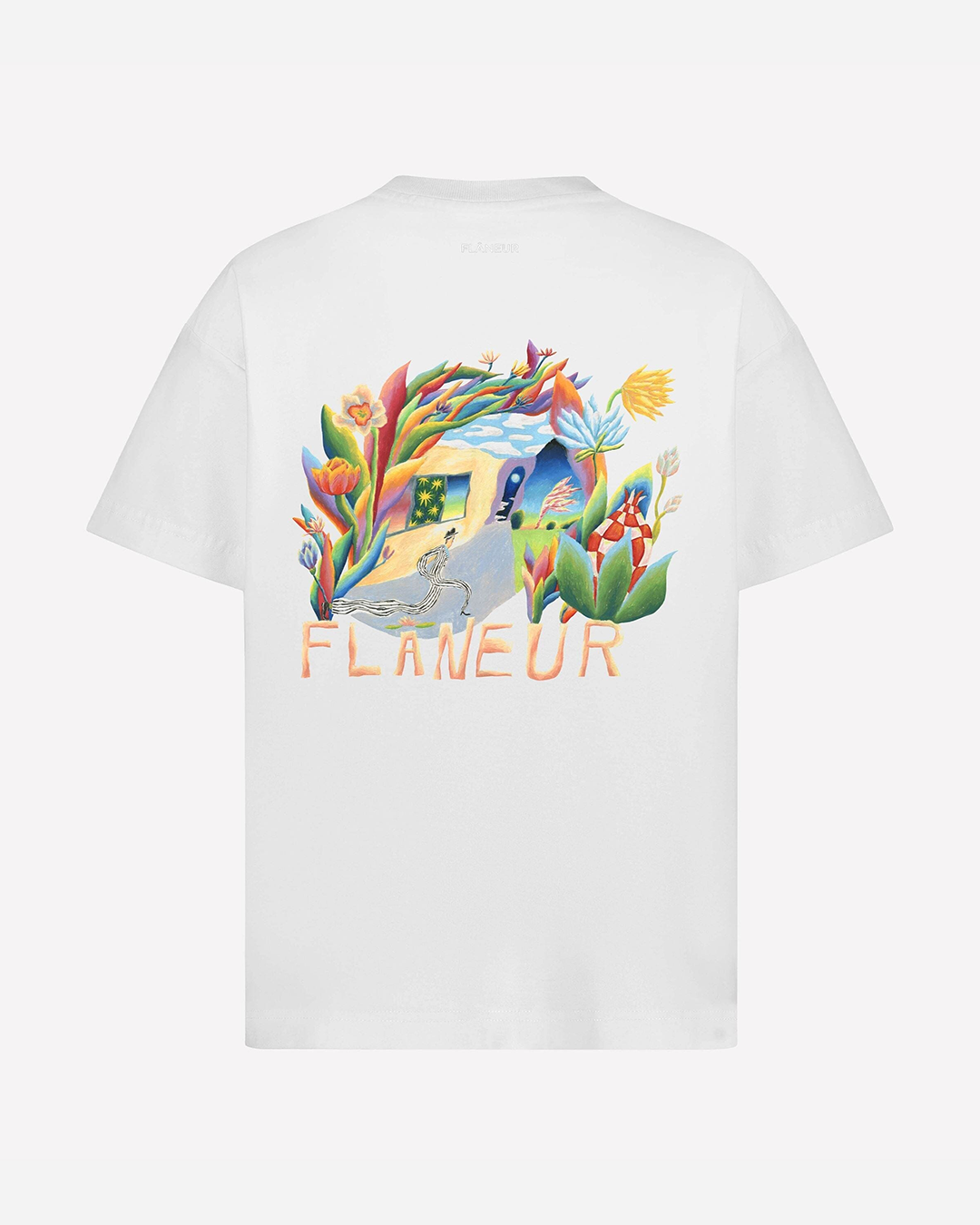 Zeitablauf-T-Shirt | Weiß