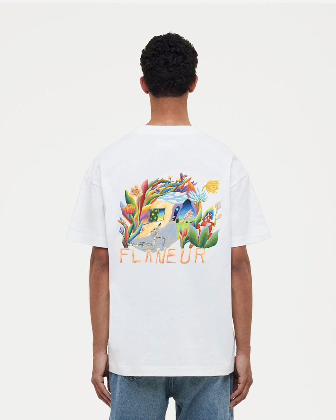 Zeitablauf-T-Shirt | Weiß
