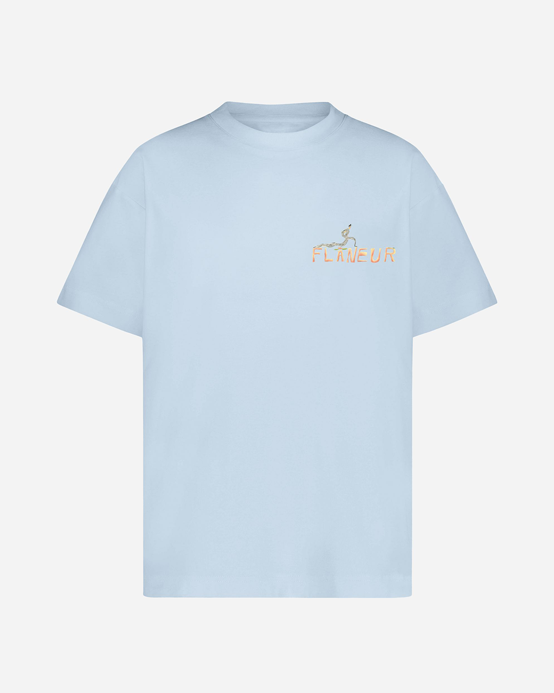 Zeitablauf-T-Shirt | Hellblau