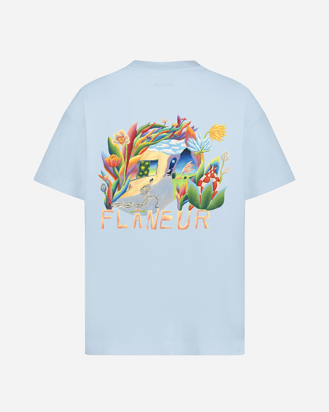 Zeitablauf-T-Shirt | Hellblau