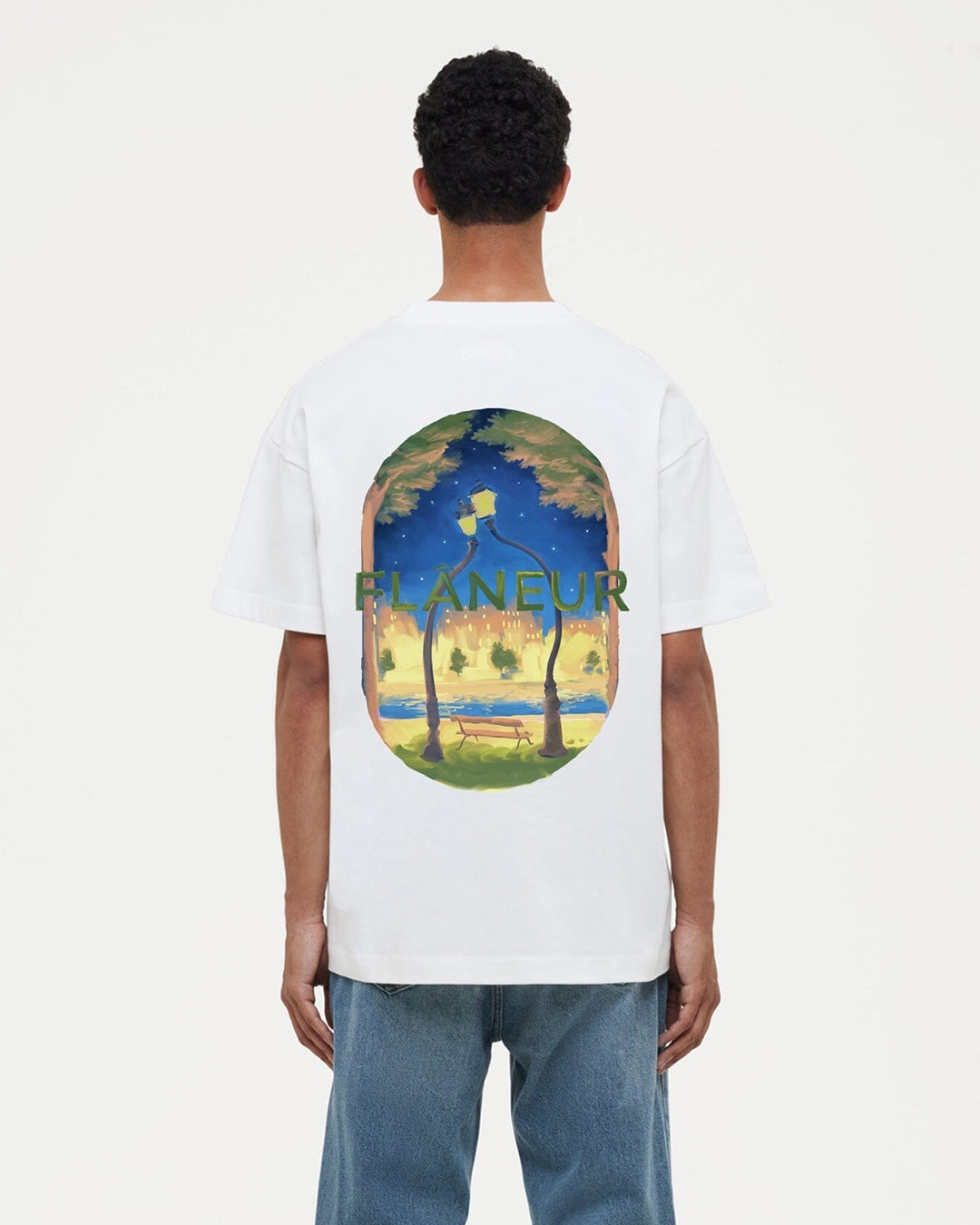 Laternen der Liebe T-Shirt | Weiß