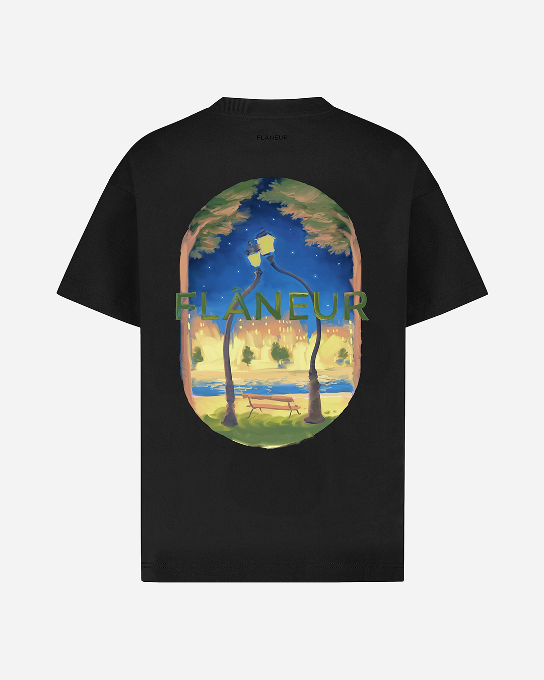 Laternen der Liebe T-Shirt | Schwarz