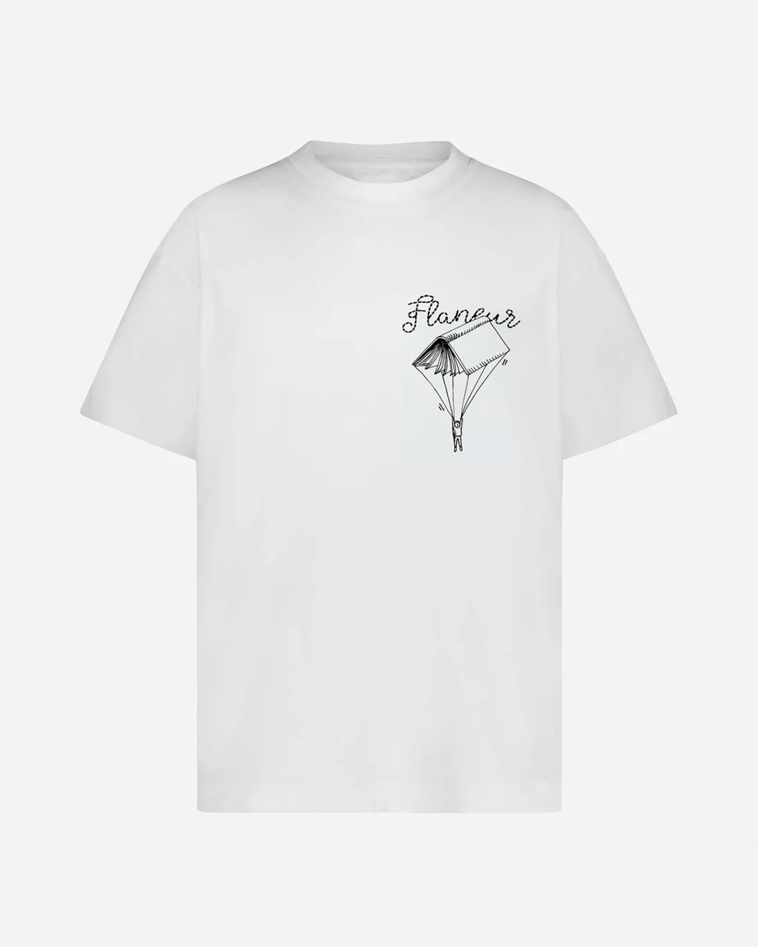 „One for the Books“-T-Shirt | Weiß