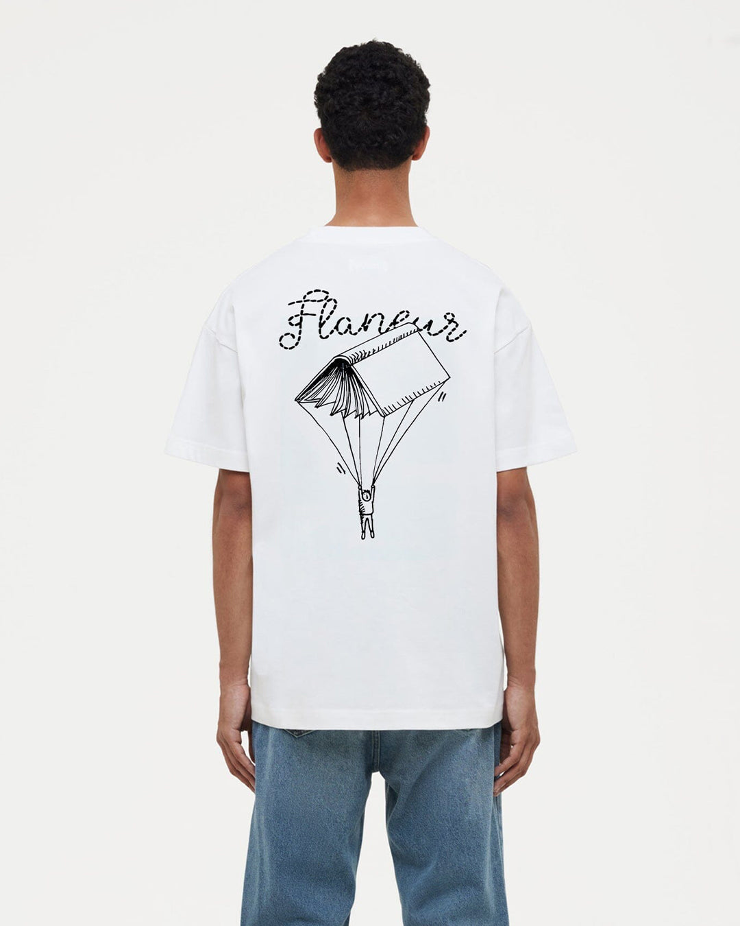 „One for the Books“-T-Shirt | Weiß