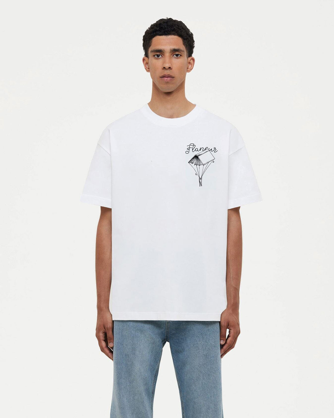 „One for the Books“-T-Shirt | Weiß