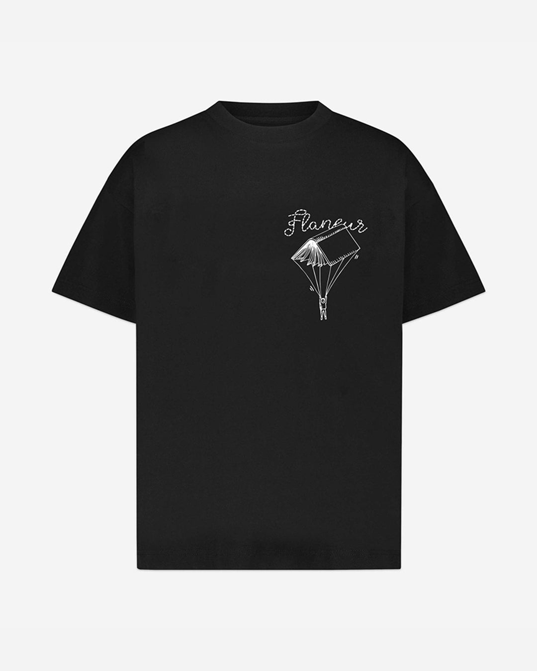 „One for the Books“-T-Shirt | Schwarz
