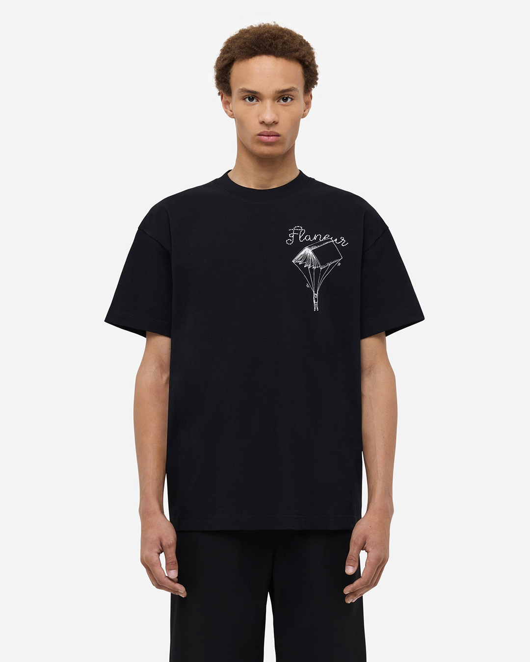 „One for the Books“-T-Shirt | Schwarz