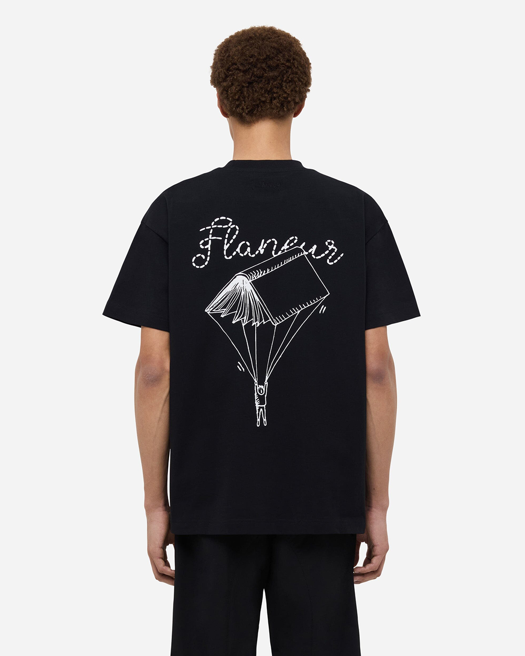 „One for the Books“-T-Shirt | Schwarz