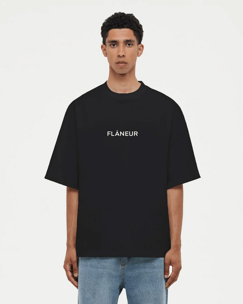 Box Logo T-Shirt | Zwart