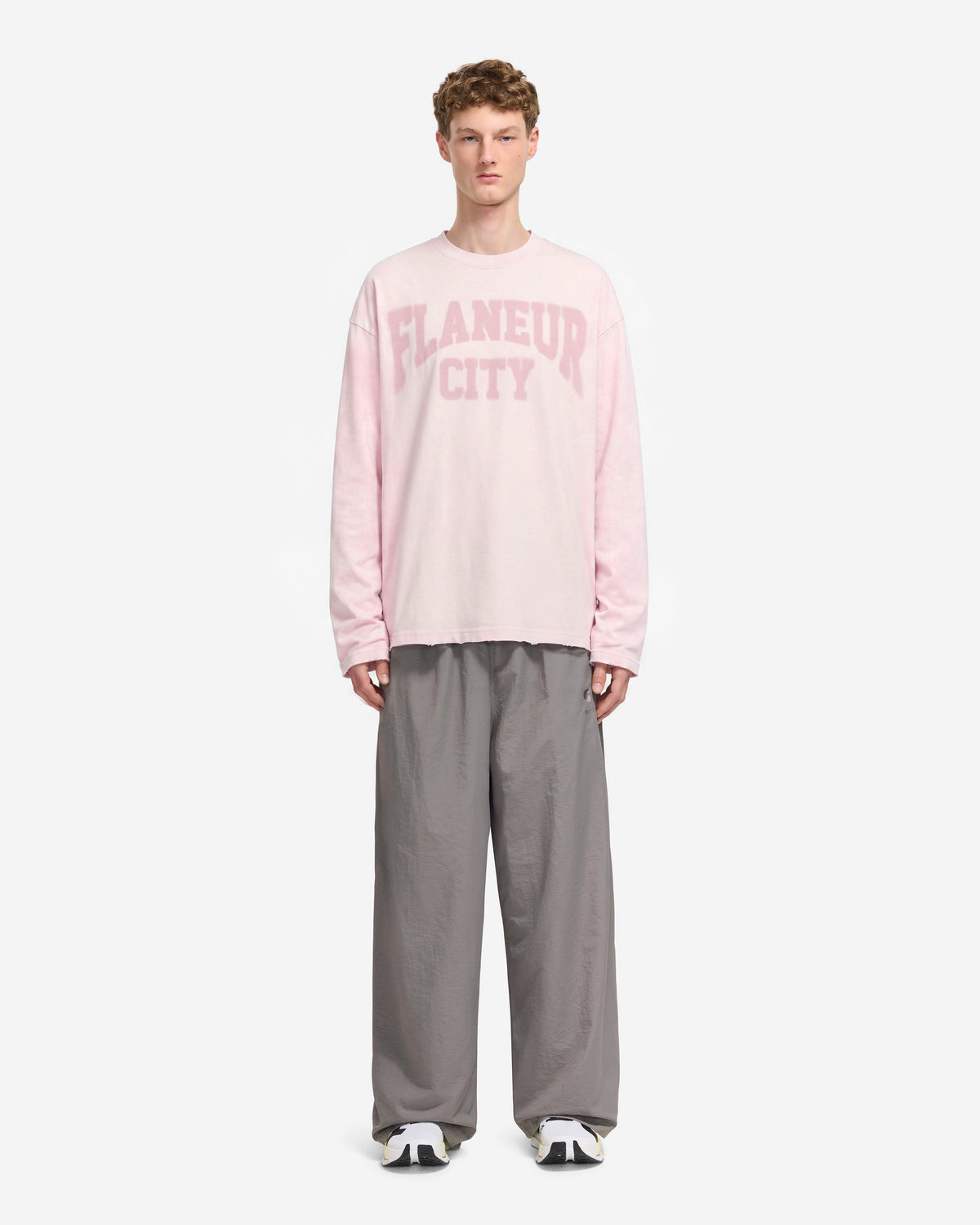 Flaneur City Long Sleeve | Washed Pink