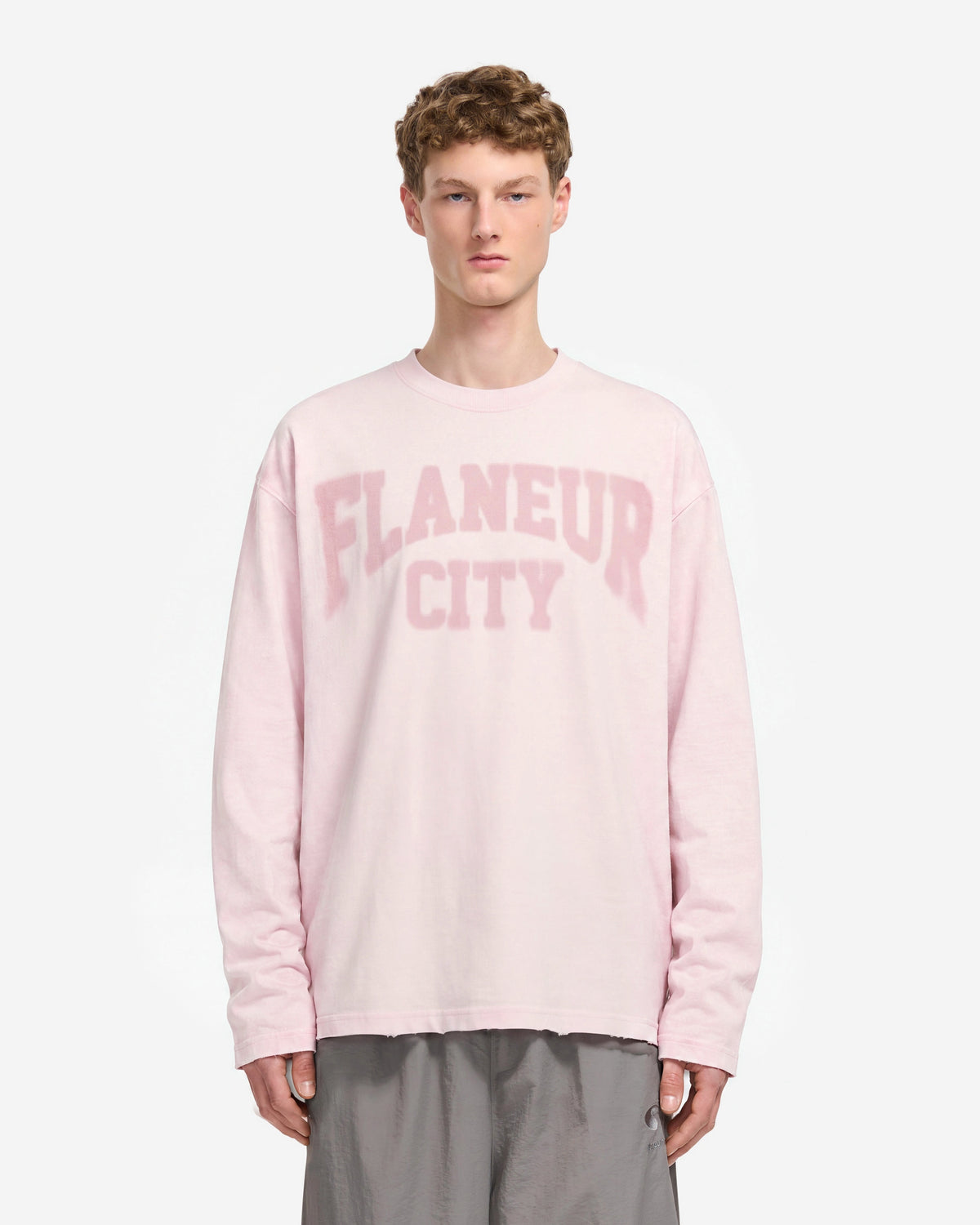 Flaneur City Long Sleeve | Washed Pink