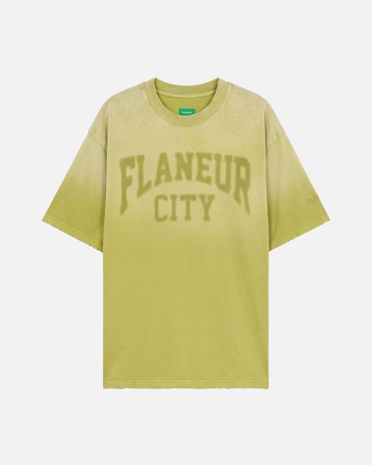 Flaneur City T-Shirt | Washed Green