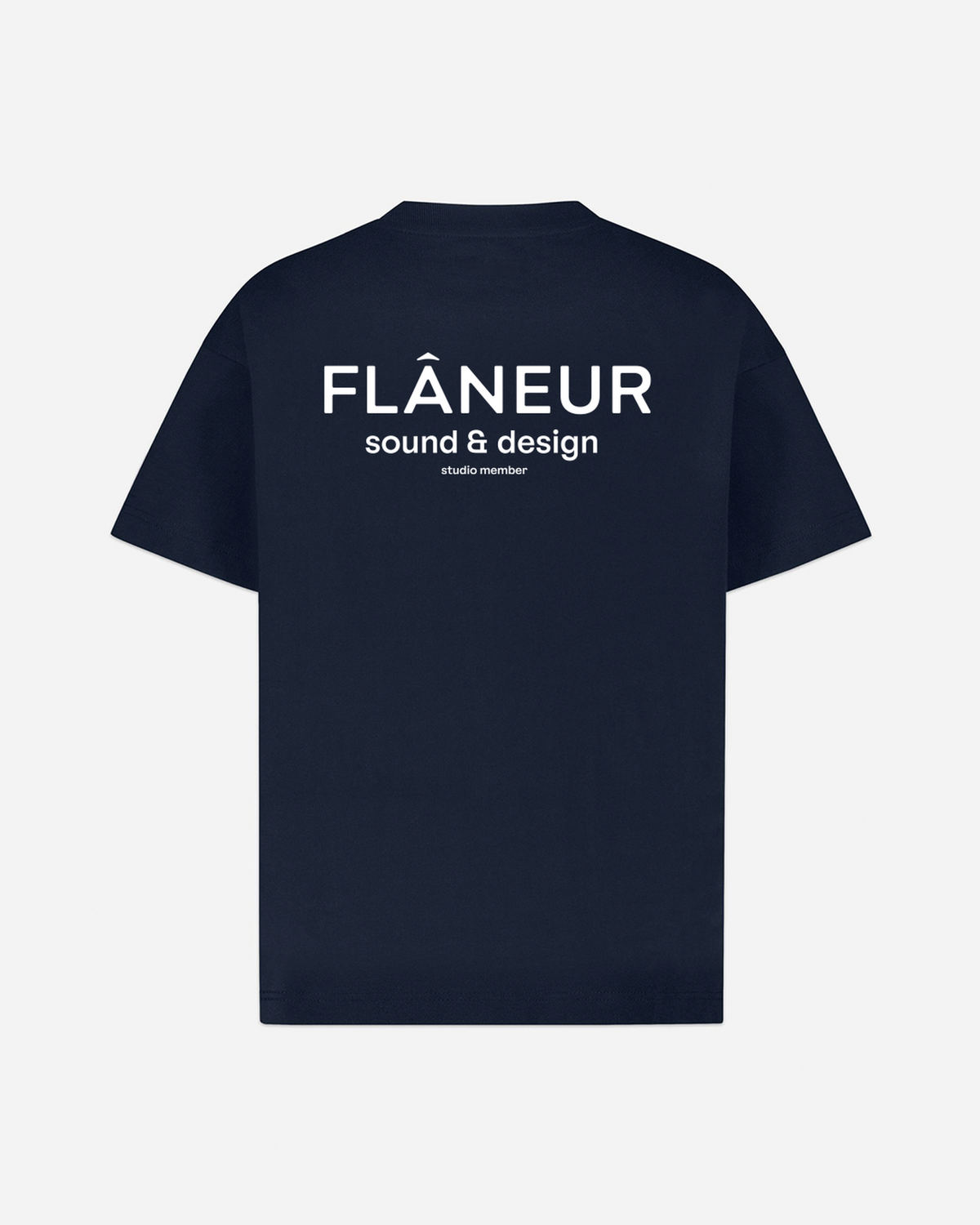 Sound & Design Studio Member T-Shirt | Navy/White