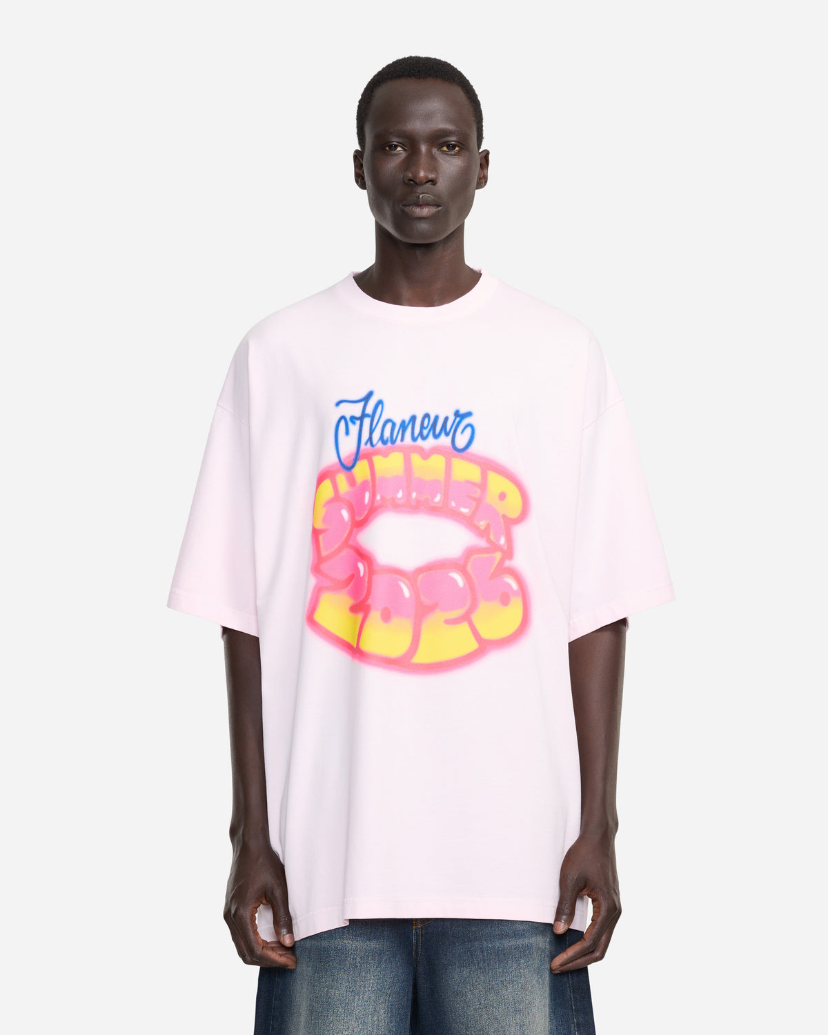 Airbrush Summer T-Shirt | Pink